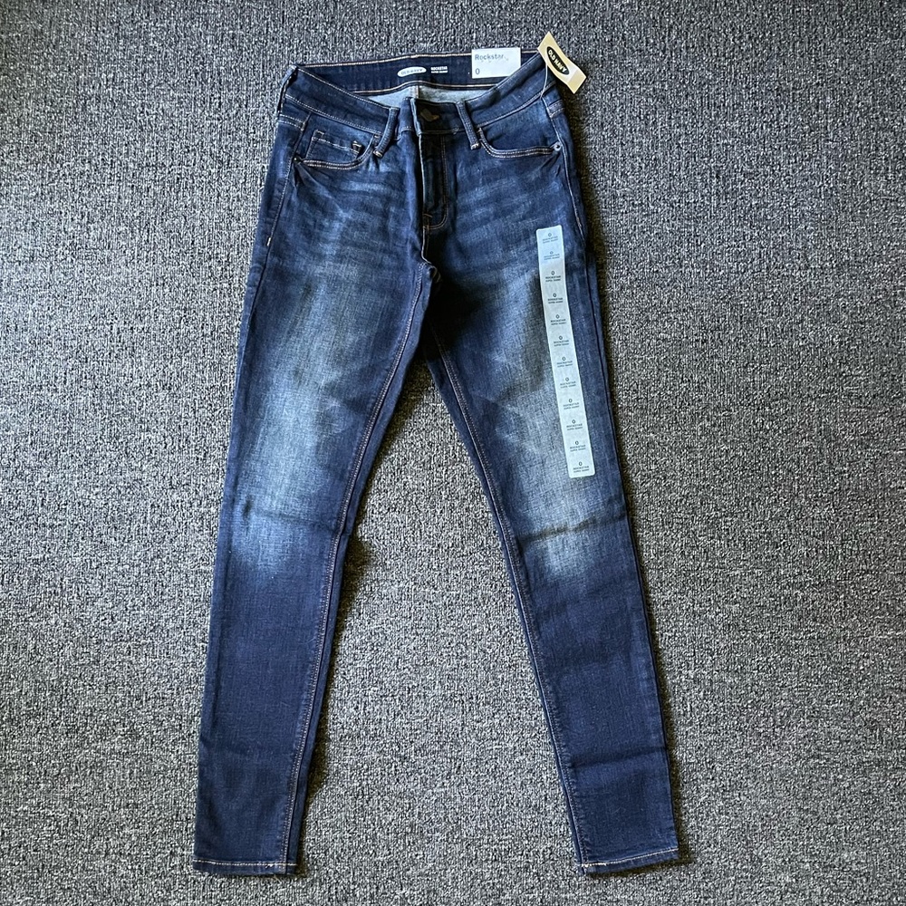 Old Navy Rockstar super skinny jeans sz0 Regular